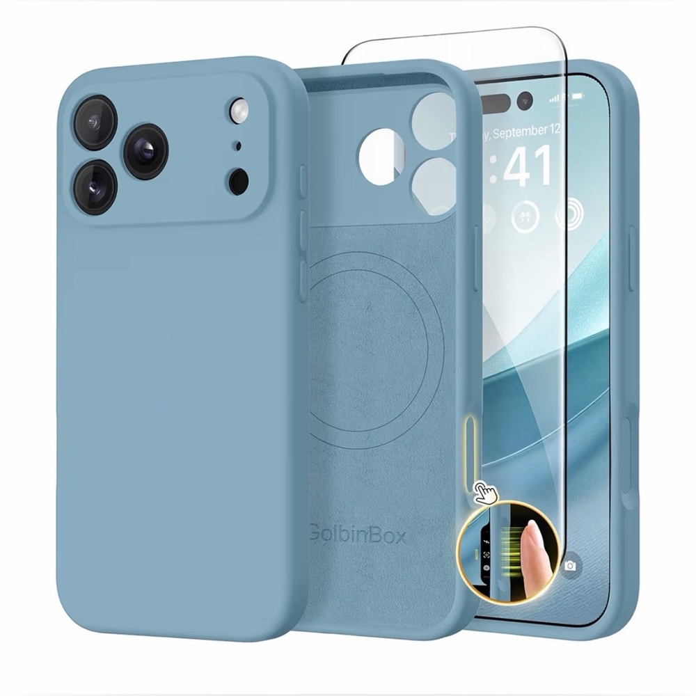 Moon Blue Phone Case